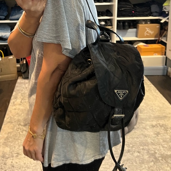 ✨AUTHENTIC✨ PRADA Quilted Backpack - Picture 8 of 9